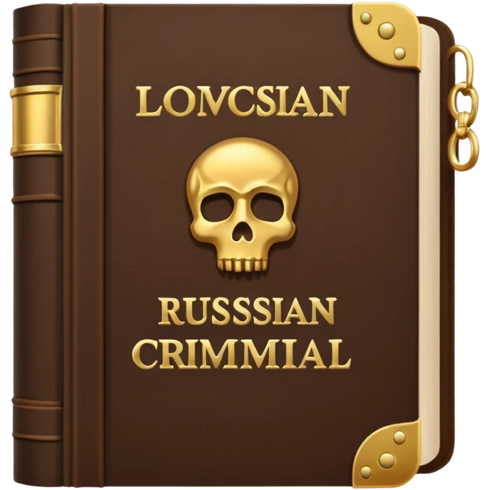 Сформируй книгу уголовного кодекса российской федерации emoji