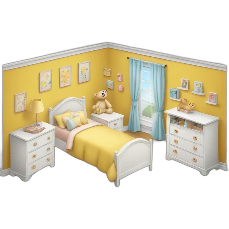child's room emoji