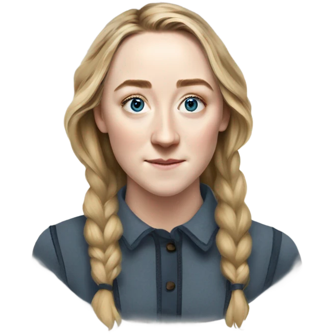 Saoirse Ronan realistic emoji