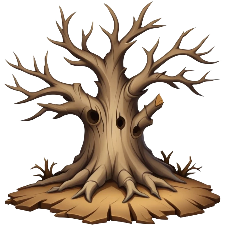dead tree emoji