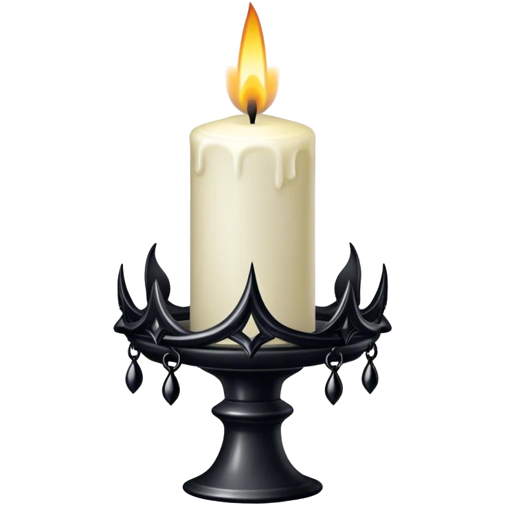 Gothic candle  emoji