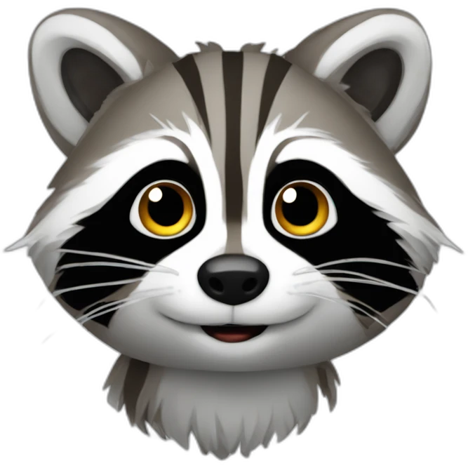 Raccoon Like Jodel  emoji