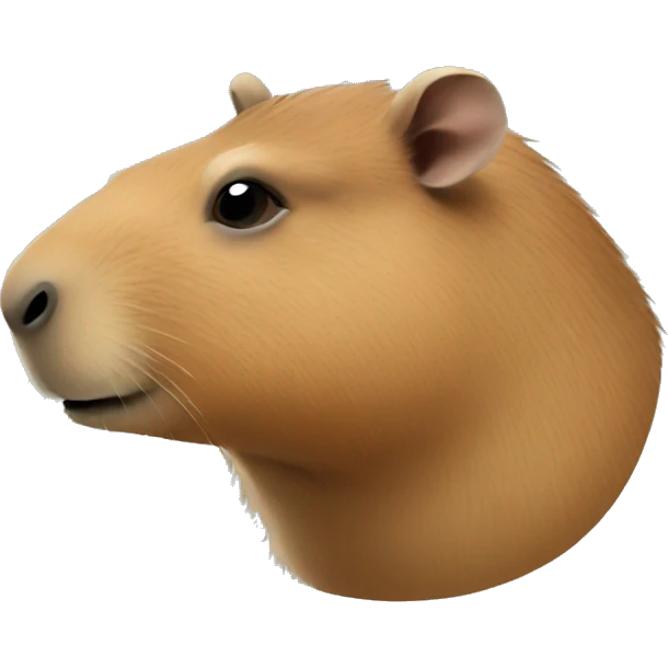 Capybara emoji
