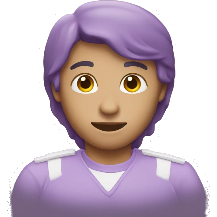light purple heart emoji