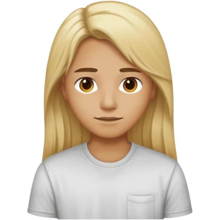 horse with long blonde hair and shirt emoji