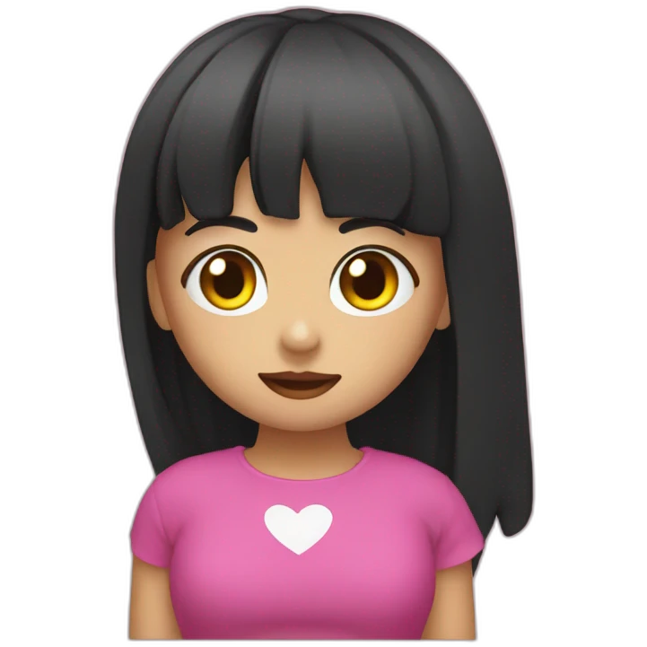 Lisa de black pink emoji