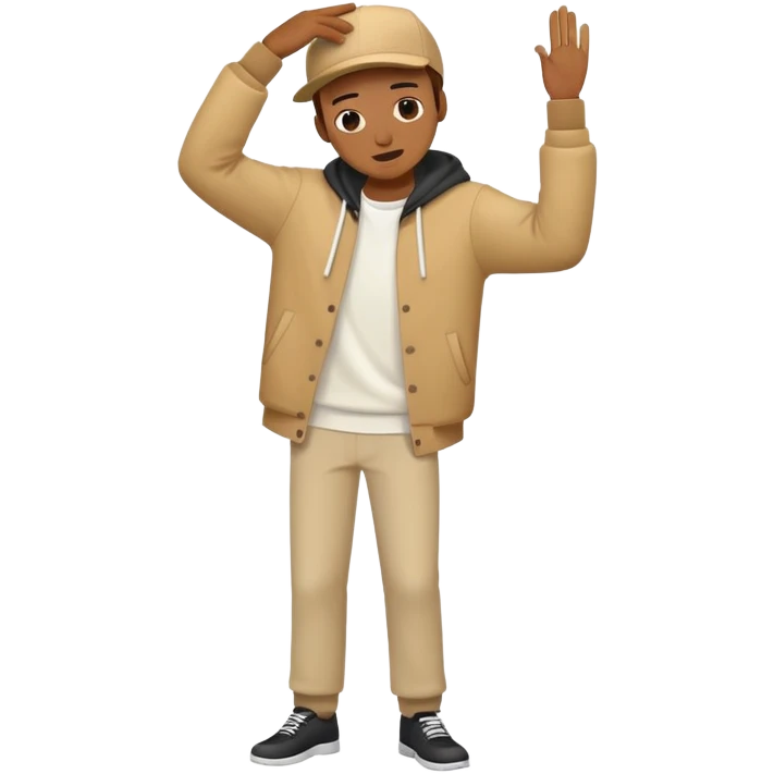 dabbing  emoji