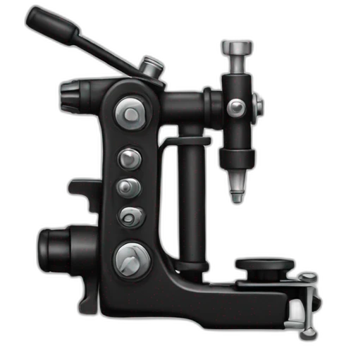 Tattoo machine emoji