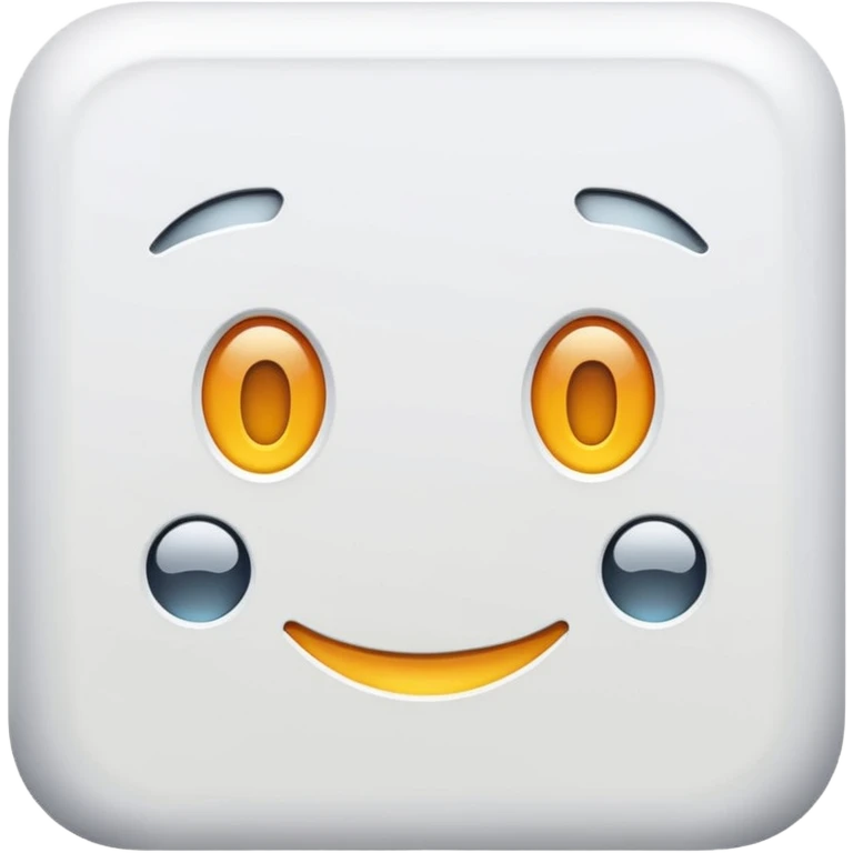 es de color blanco  emoji