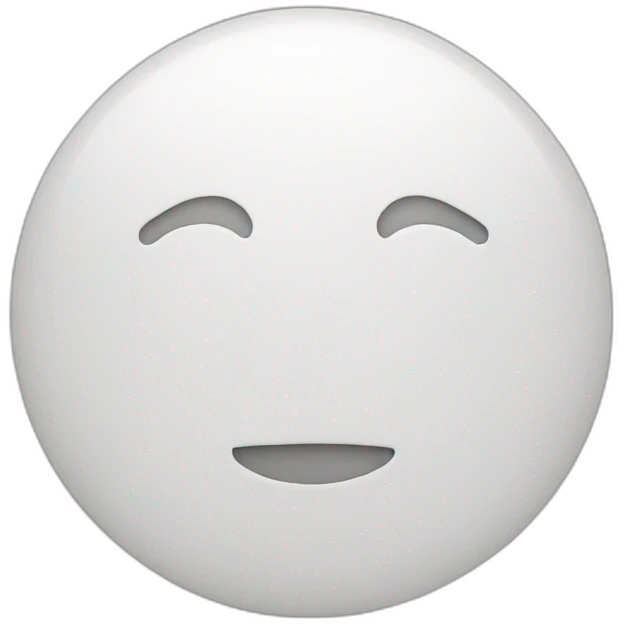 White circle emoji