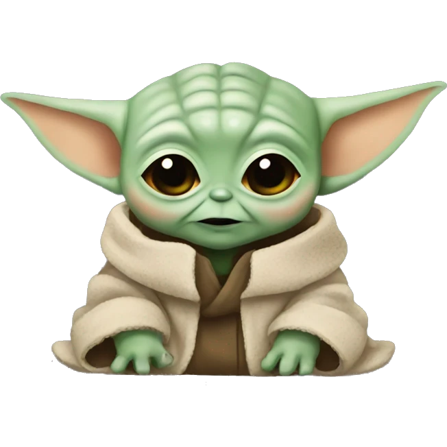Baby baby yoda emoji