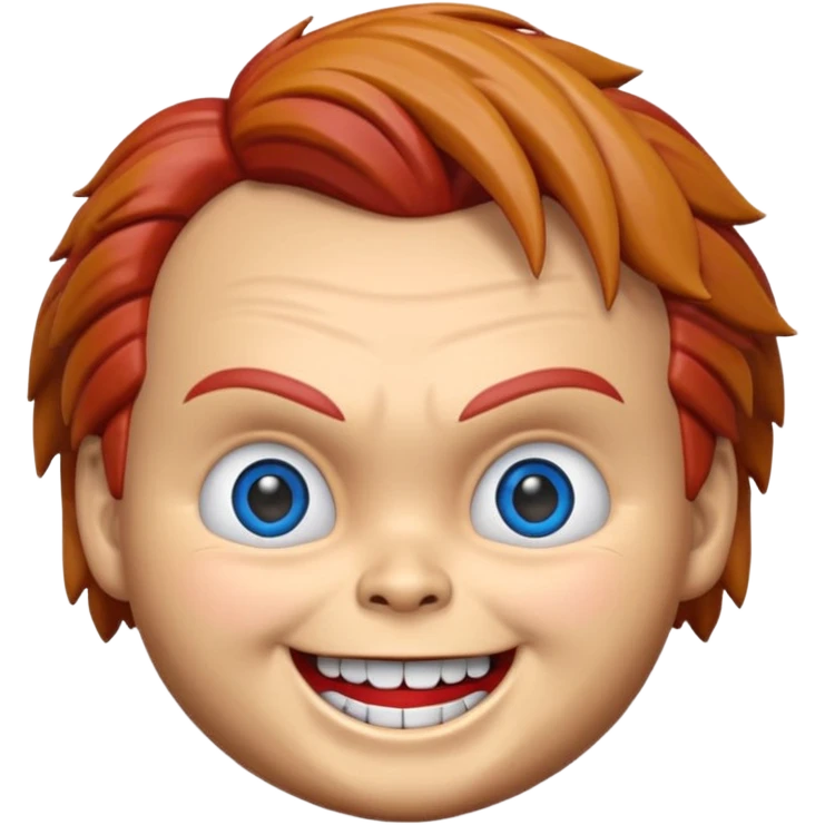 Un emojin de chuky emoji