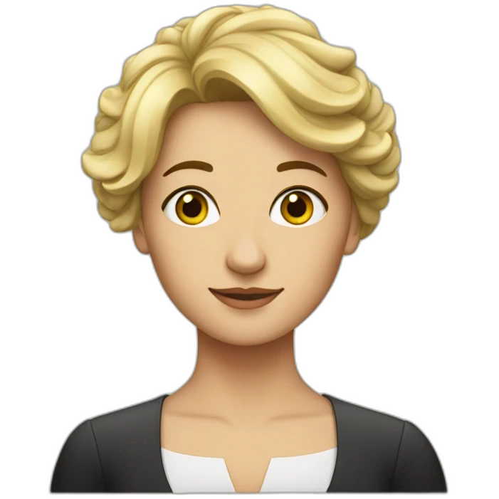 Une femme allemande  emoji