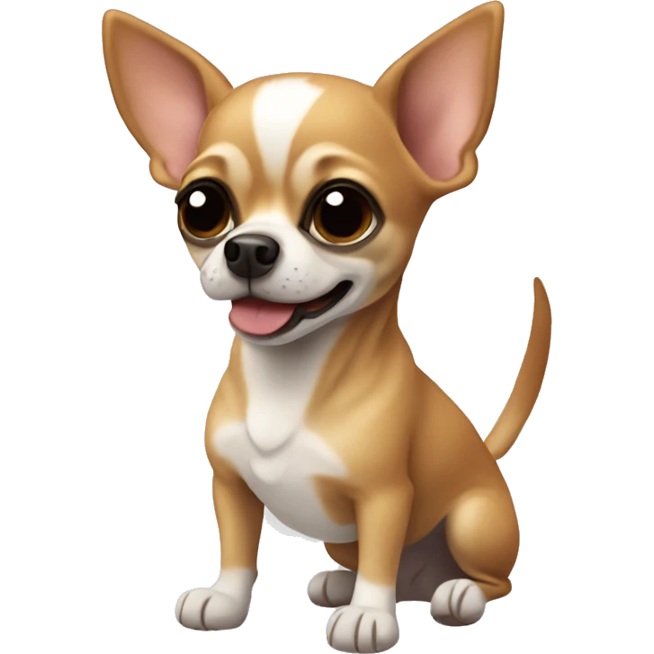 Chihuahua named pinto hehe emoji