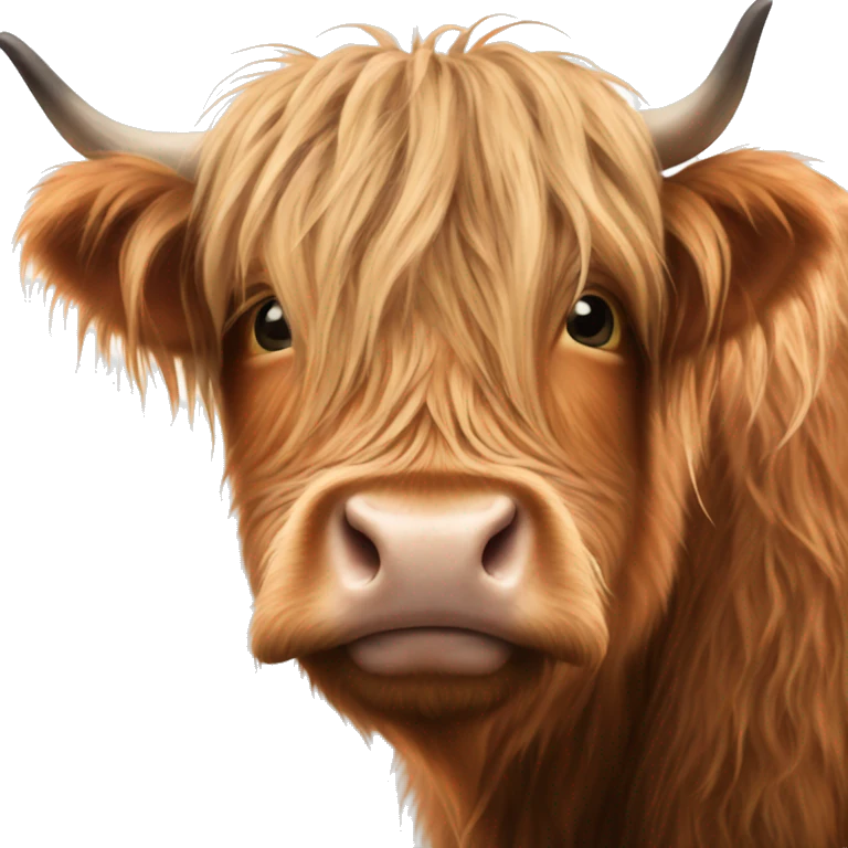 Highland cow emoji