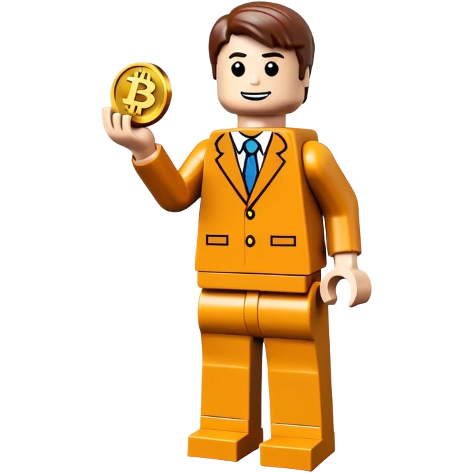 lego homme bitcoin emoji