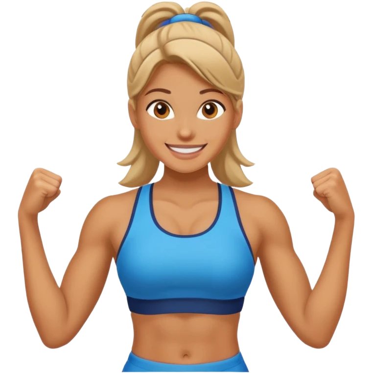 Gym girl emoji