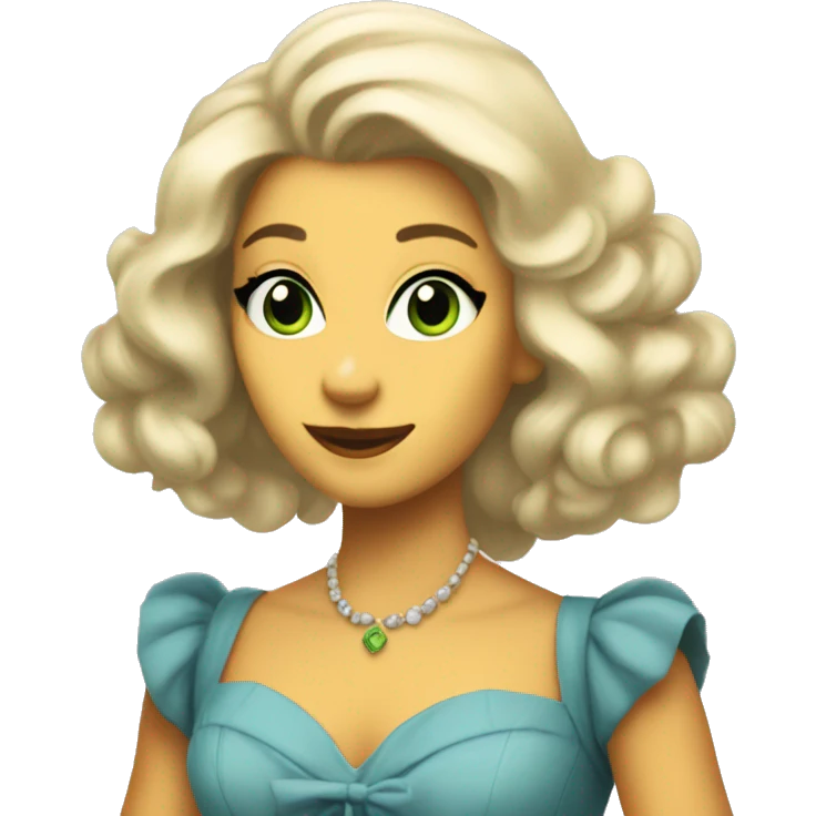 galinda upland from WICKED emoji
