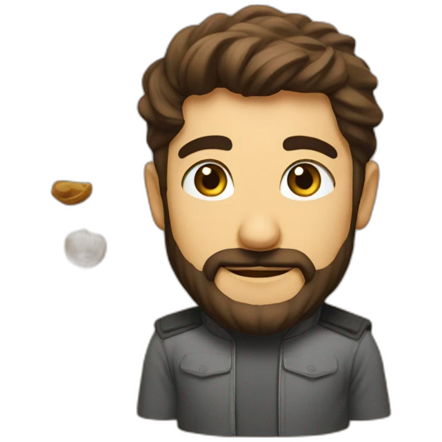 مرد درحال گریه emoji