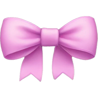 Cute bows emoji emoji