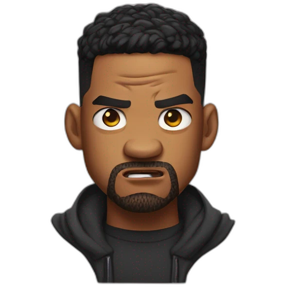 will smith angry emoji