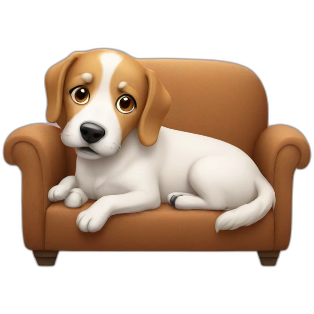 dog on couch emoji