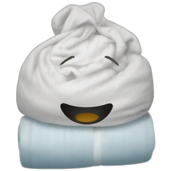 dirty bath towel emoji