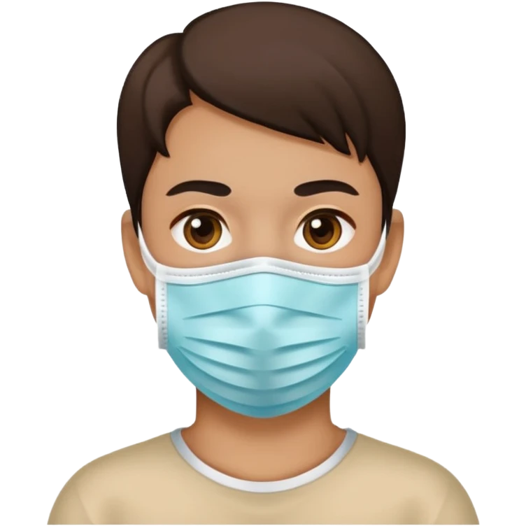 Brochas mascarillas  emoji