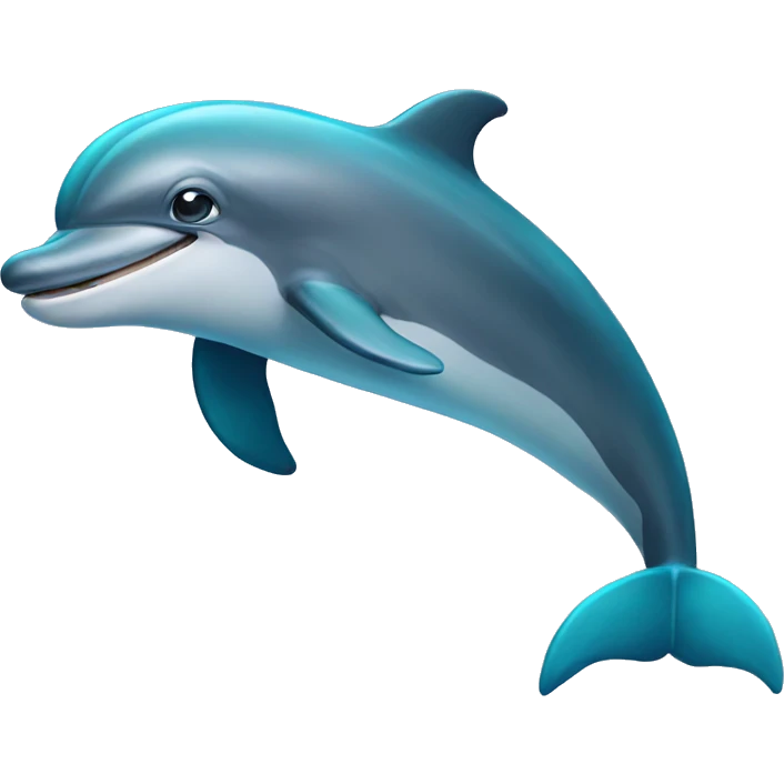 Re dolphin  emoji