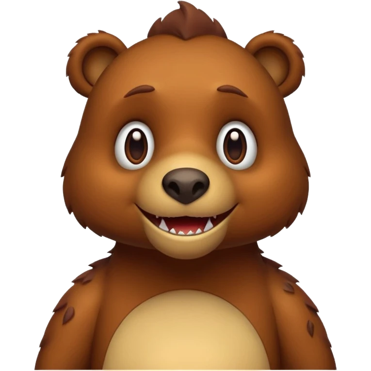 Bear dinosaur emoji