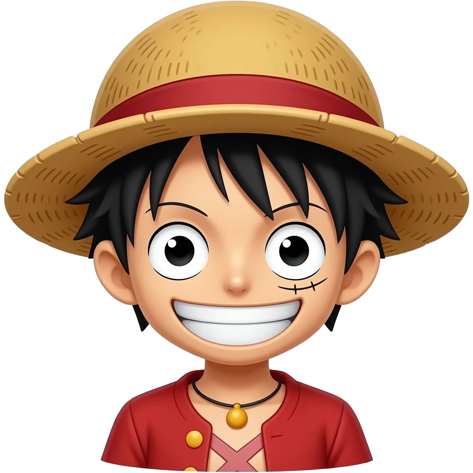 monkey d luffy emoji