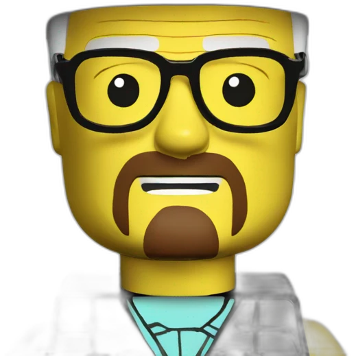 Walter white in lego emoji