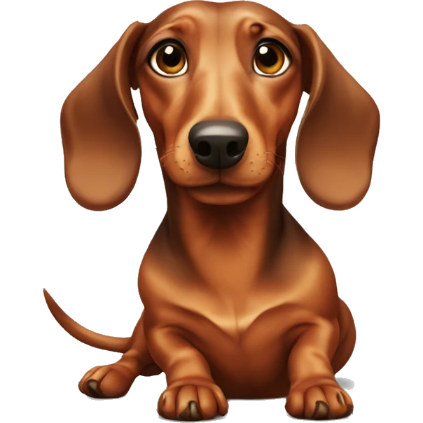 Dachshund emoji
