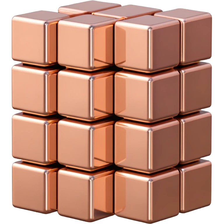 Rosegold Lego emoji