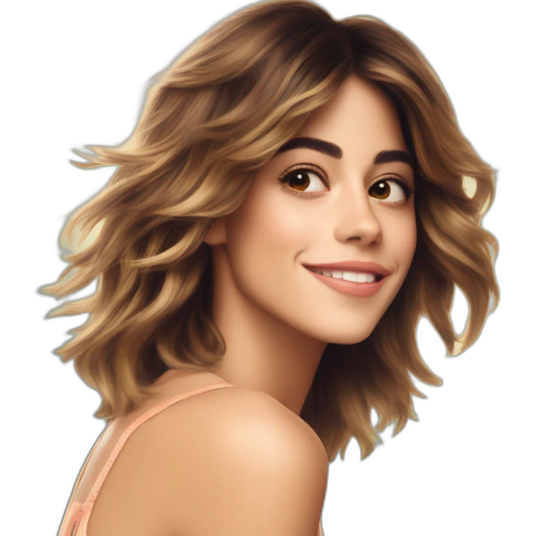 tini stoessel tomando el sol emoji