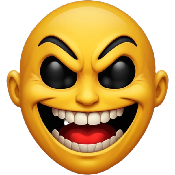 evil laughing  emoji
