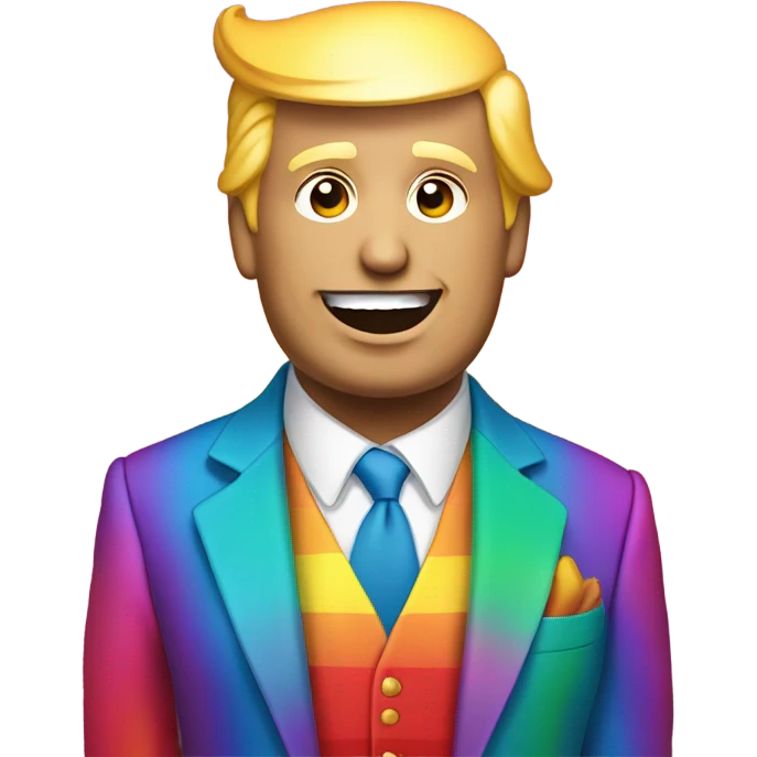 trump gay emoji