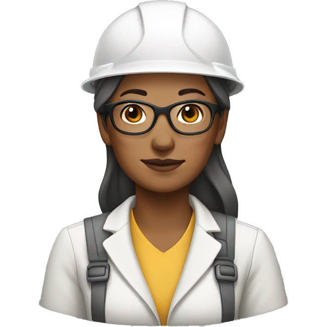 An women architect capibara emoji