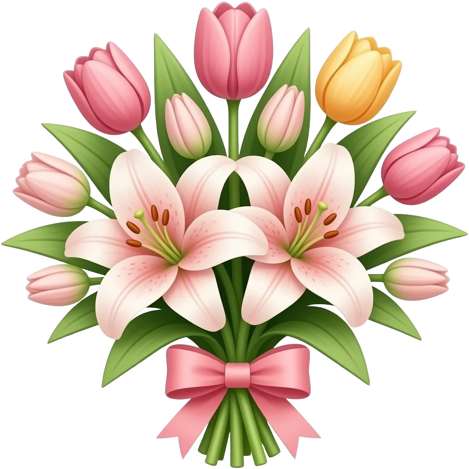 Easter flowers emoji