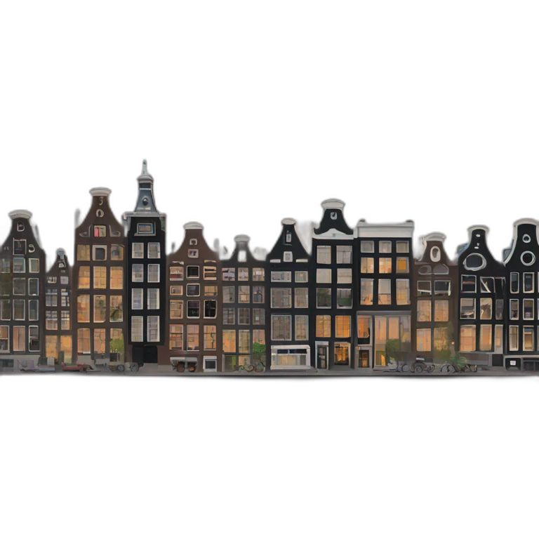 amsterdam skyline emoji
