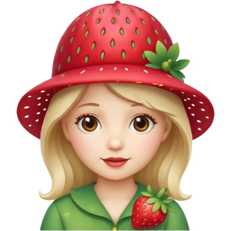 Cute for girs strawberry  emoji