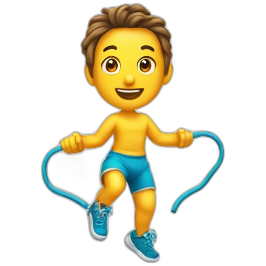 skipping rope emoji