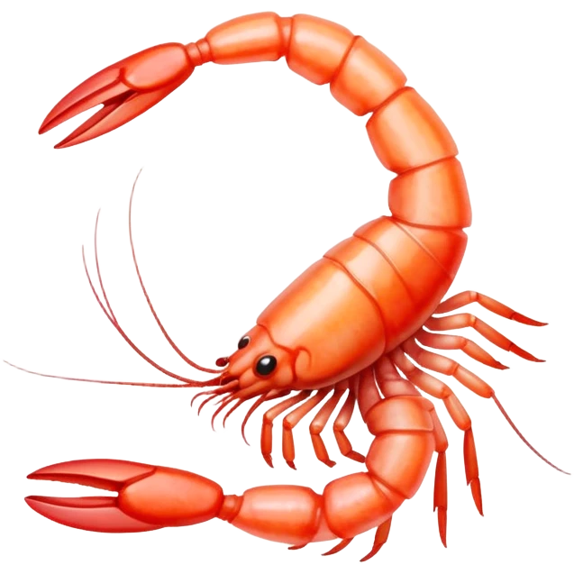 silent shrimp emoji