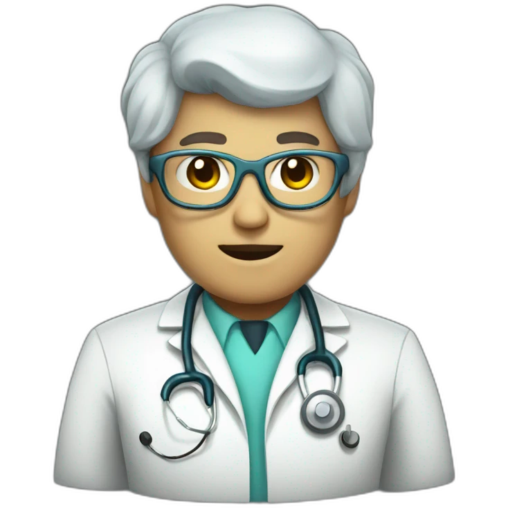 HALOWEEN COSTUME OF A DOCTOR emoji