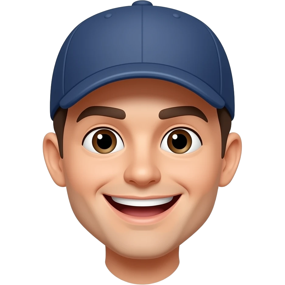 😁🧢 ikisini birleştir emoji