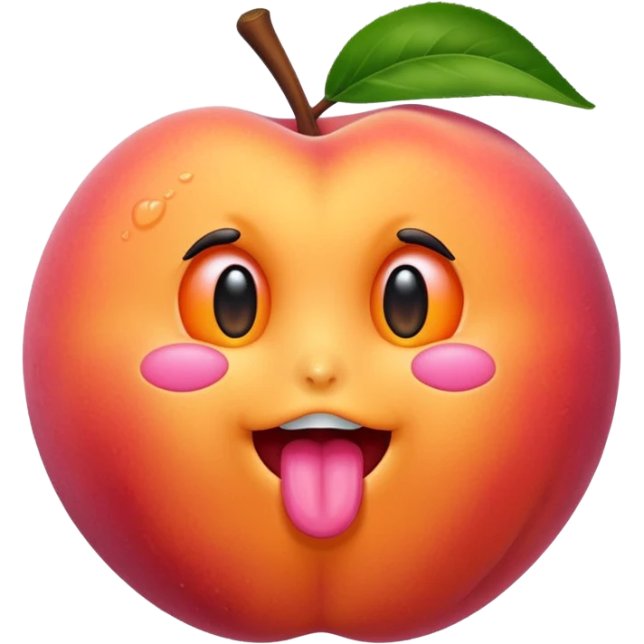 🍑👅 emoji