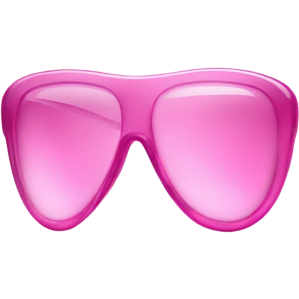 Cosmopolitan pink glass emoji