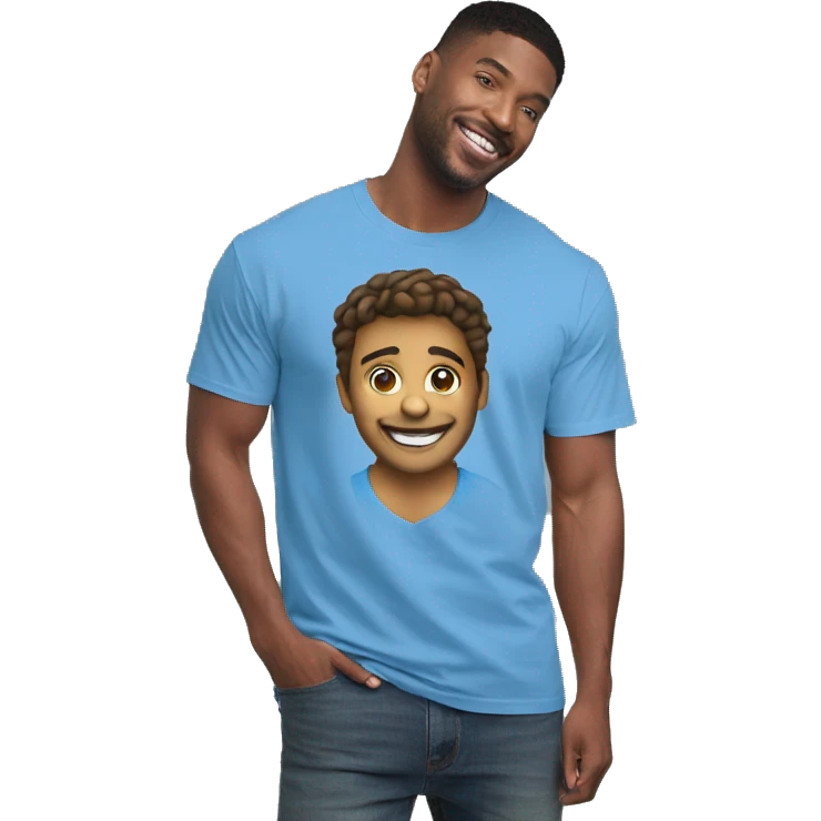 pal blue t-shirt emoji