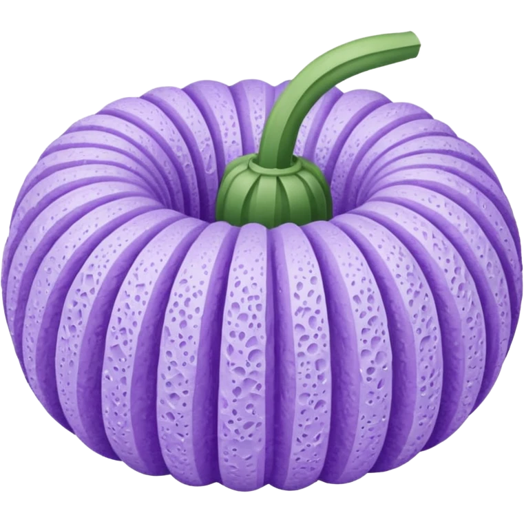 Pastel purple loofah  emoji