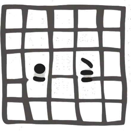 a square sheet of paper with text written in a sloppy way  emoji